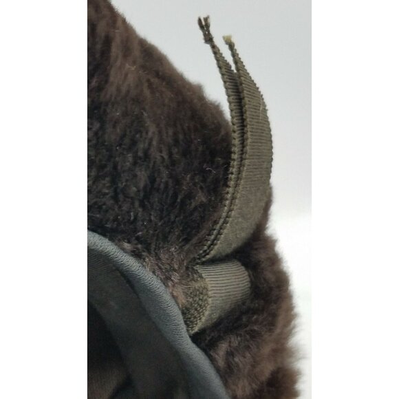 Rabbit Fur Pillbox Hat Frederick & Nelson Seattle Vintage Deep Brown 1960's  - Picture 5 of 8